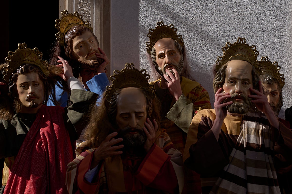 Photos show Christians marking Holy Week across the world