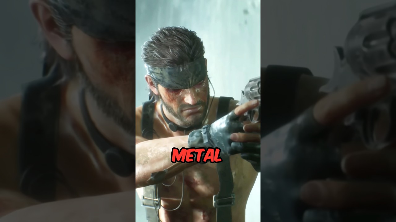 Did you know about this crocodile mask in Metal Gear Solid Delta? # ...