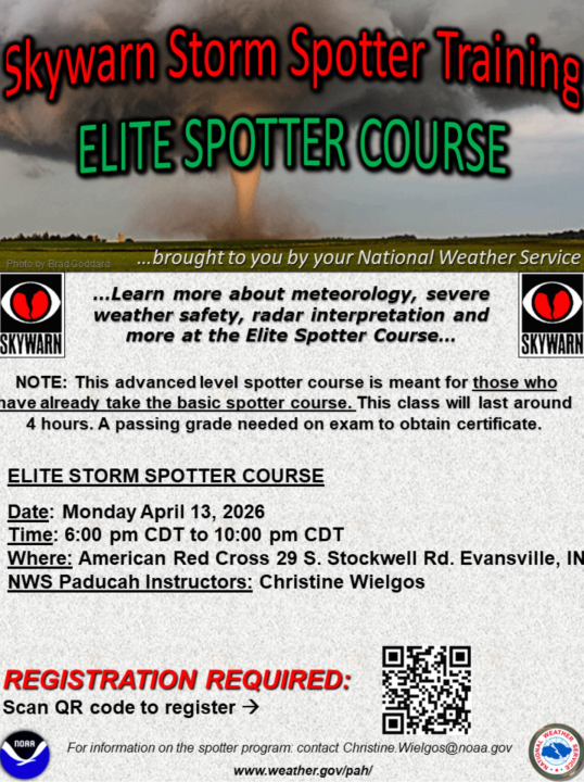 Become a Skywarn storm spotter: Free class in Newburgh