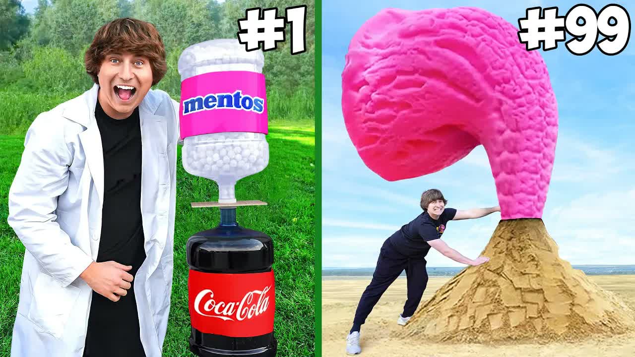 Testing 100 science experiments in 24 hours: What actually works?