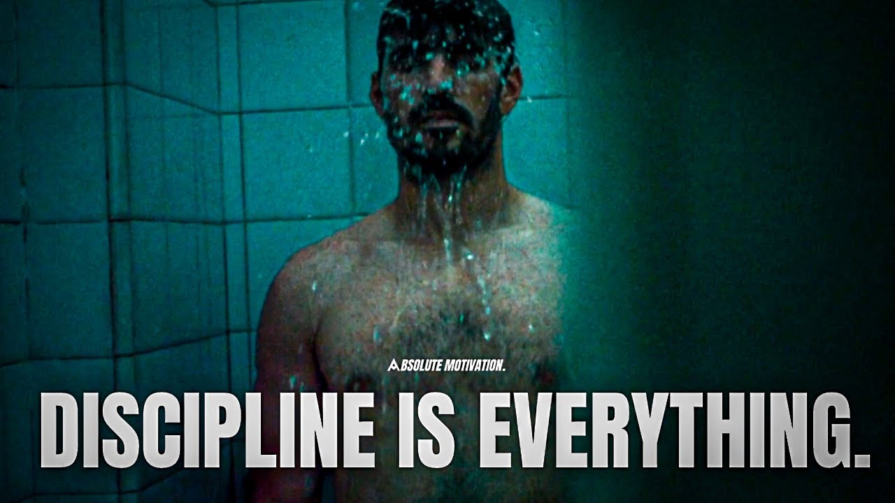 This motivational message emphasizes the importance of self-discipline ...