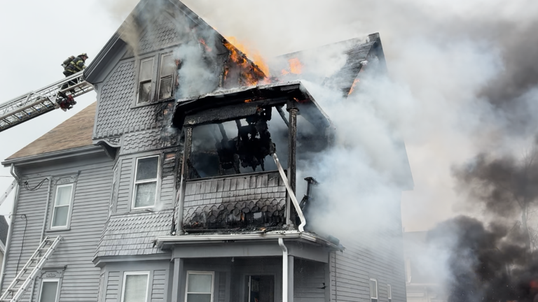 11 people displaced after 2-alarm fire breaks out at Brockton home