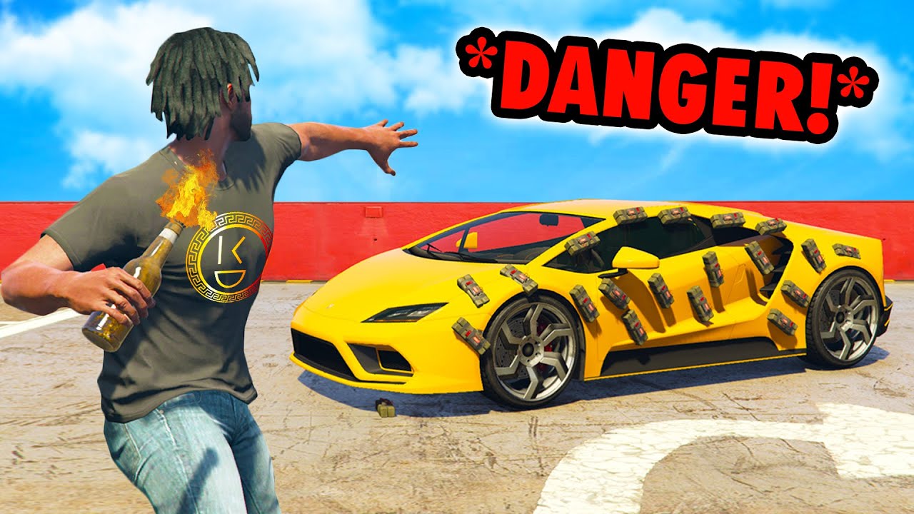 Molotov + sticky bombs = trolling | GTA 5 thug life #526
