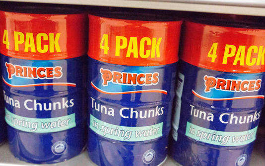 Princes, which sells canned tuna, has warned European supermarkets it will raise prices - Chris Bull/Alamy Stock Photo
