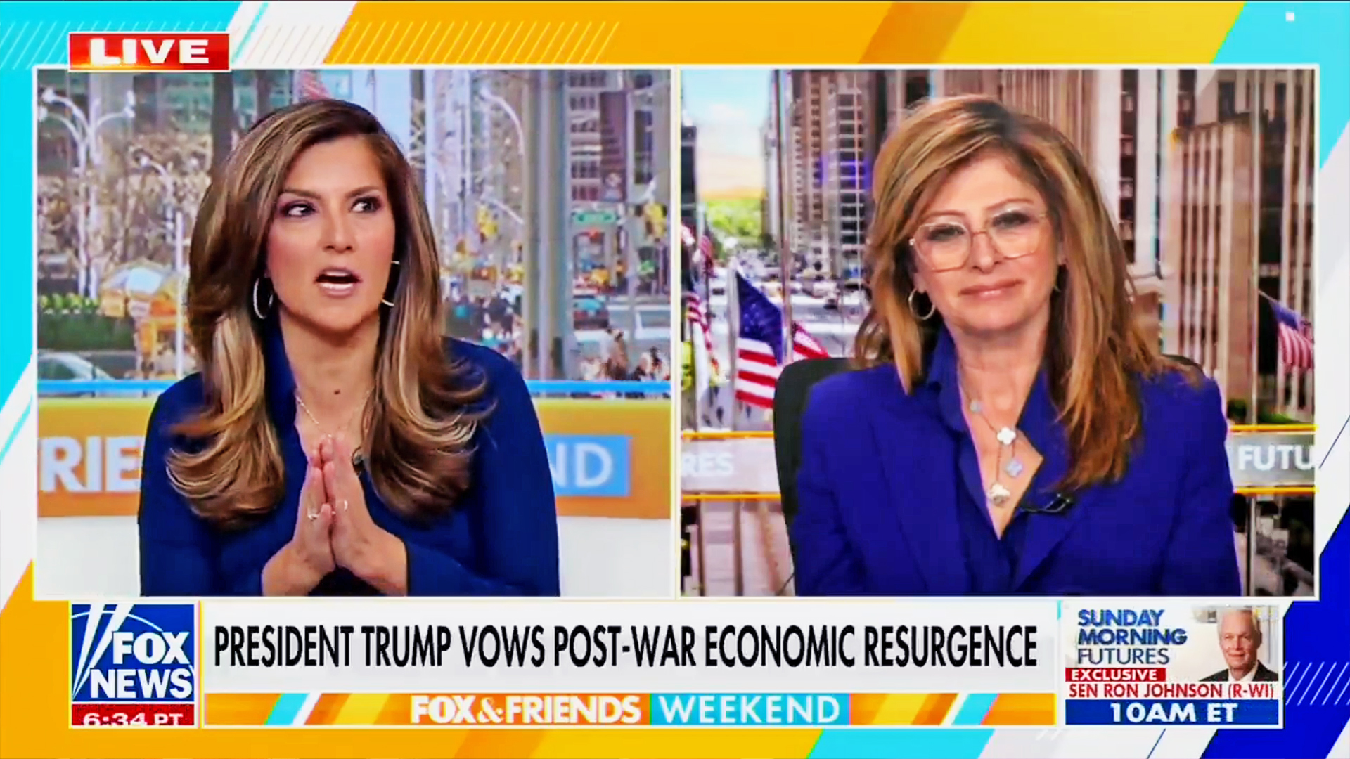 Fox News defends Trump as gas prices become liability