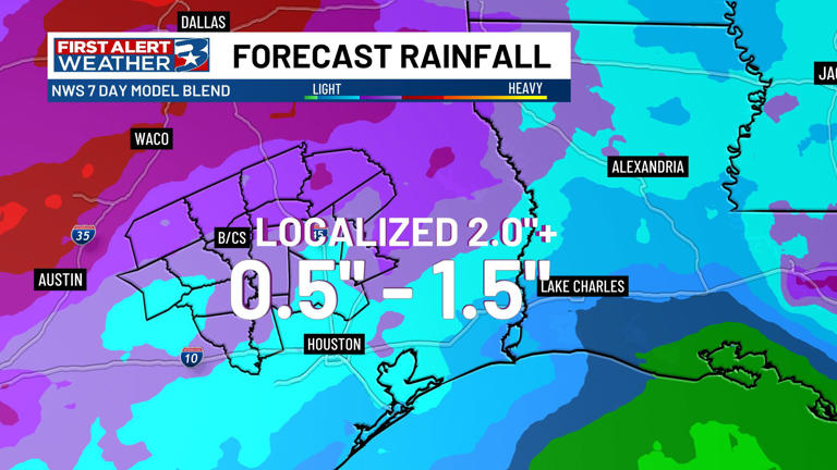 Wet weather returns ahead of and during Easter weekend