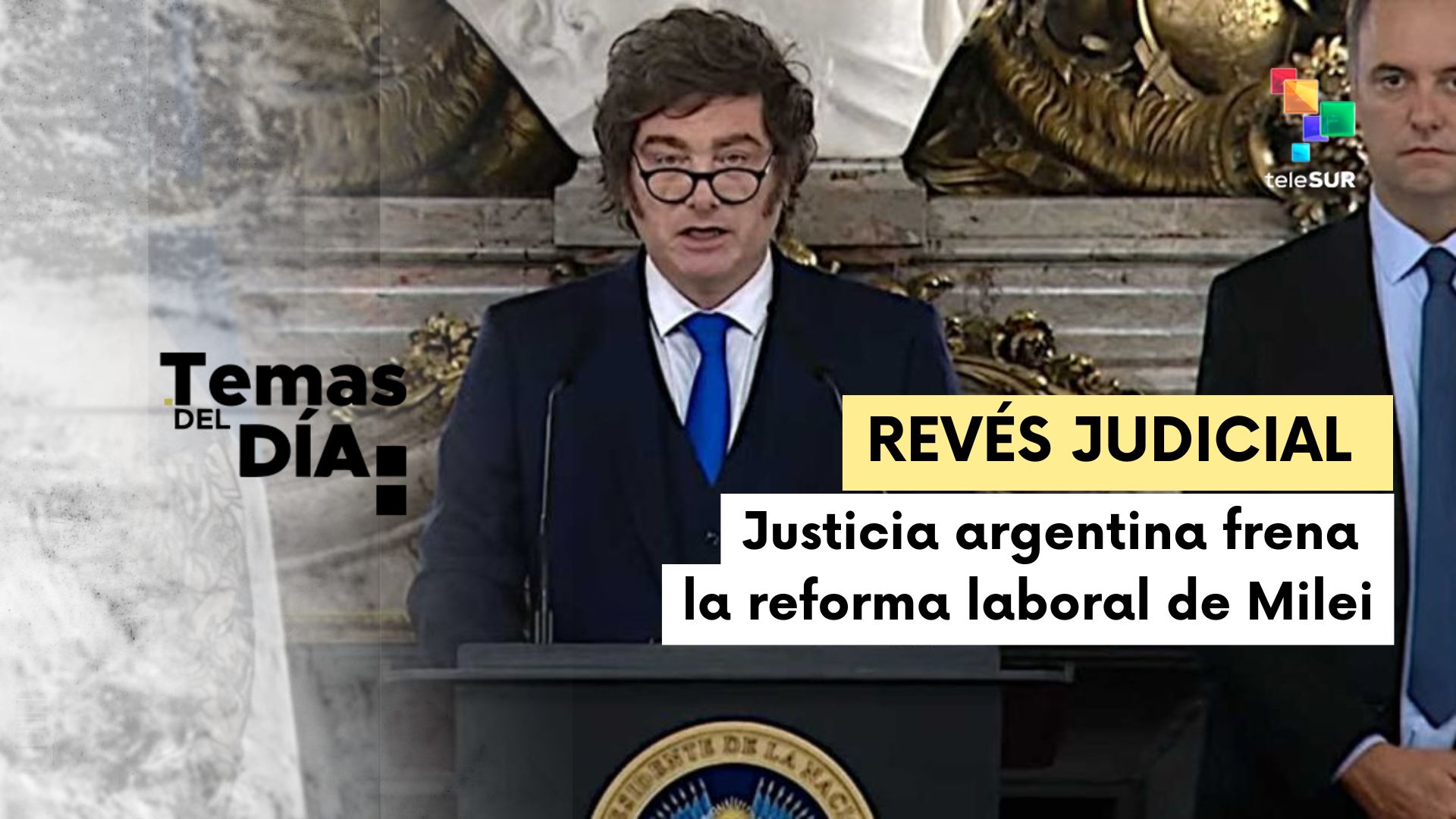 Justicia argentina pone freno a reforma laboral del gobierno