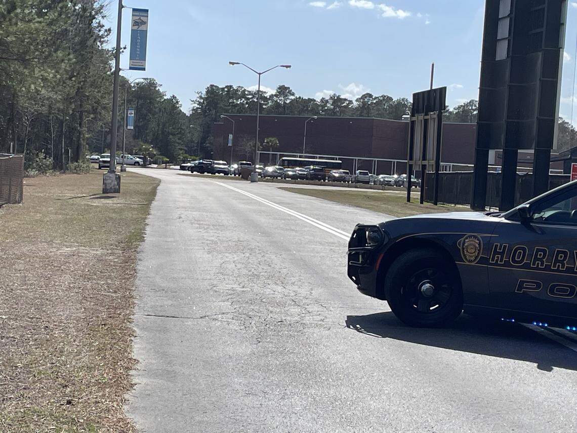 How did Horry County teen get knife used in stabbing on campus? What district said<br><br>