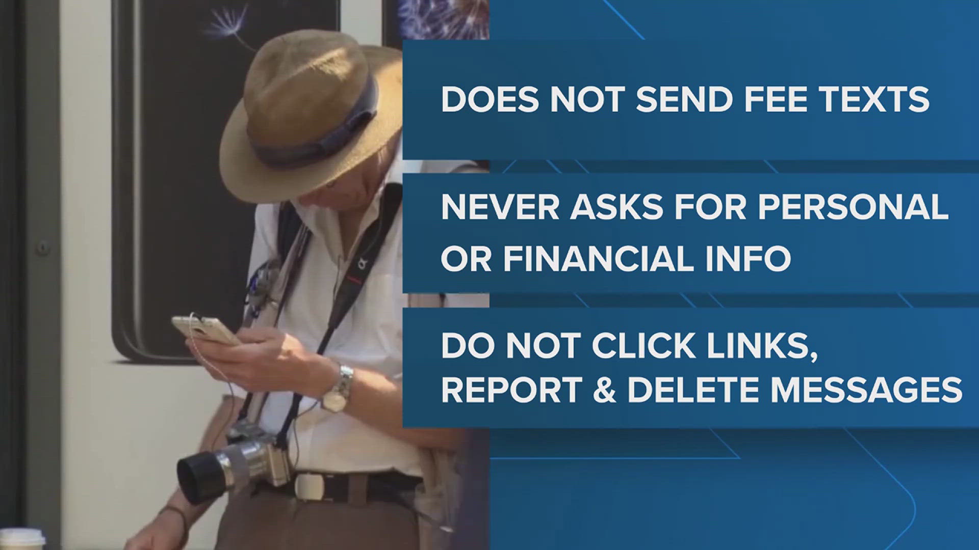 Iowa DOT warning on new texting scam
