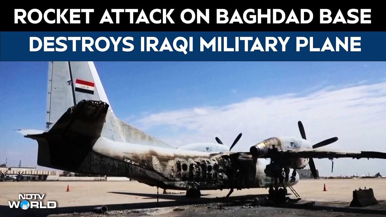 Rocket attack on west of Baghdad air base destroys Iraqi military aircraft