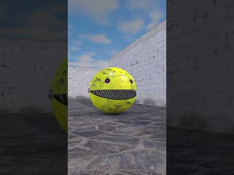Robot Pacman vs mystery box #Shorts