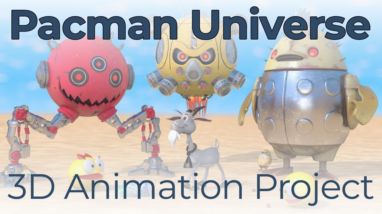 Pacman & Robot Chicken vs the Evil Bots
