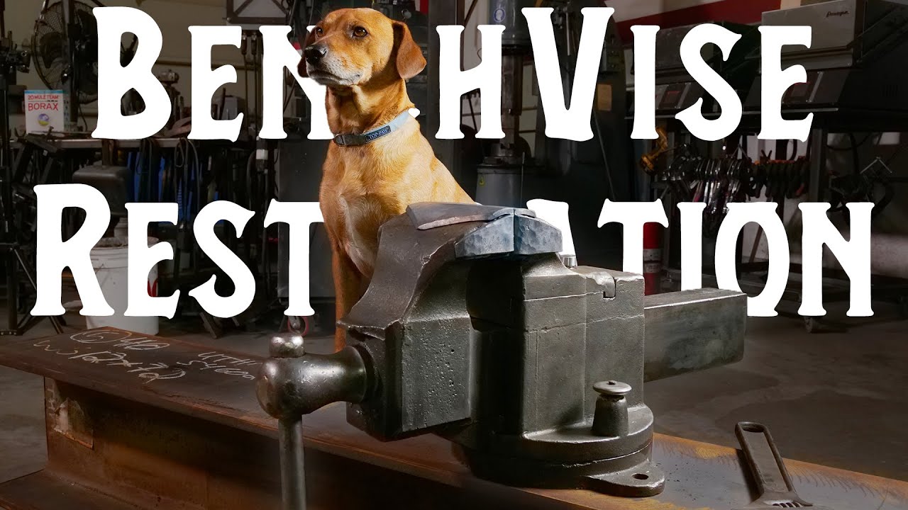 Reviving a 200lb bench vise!