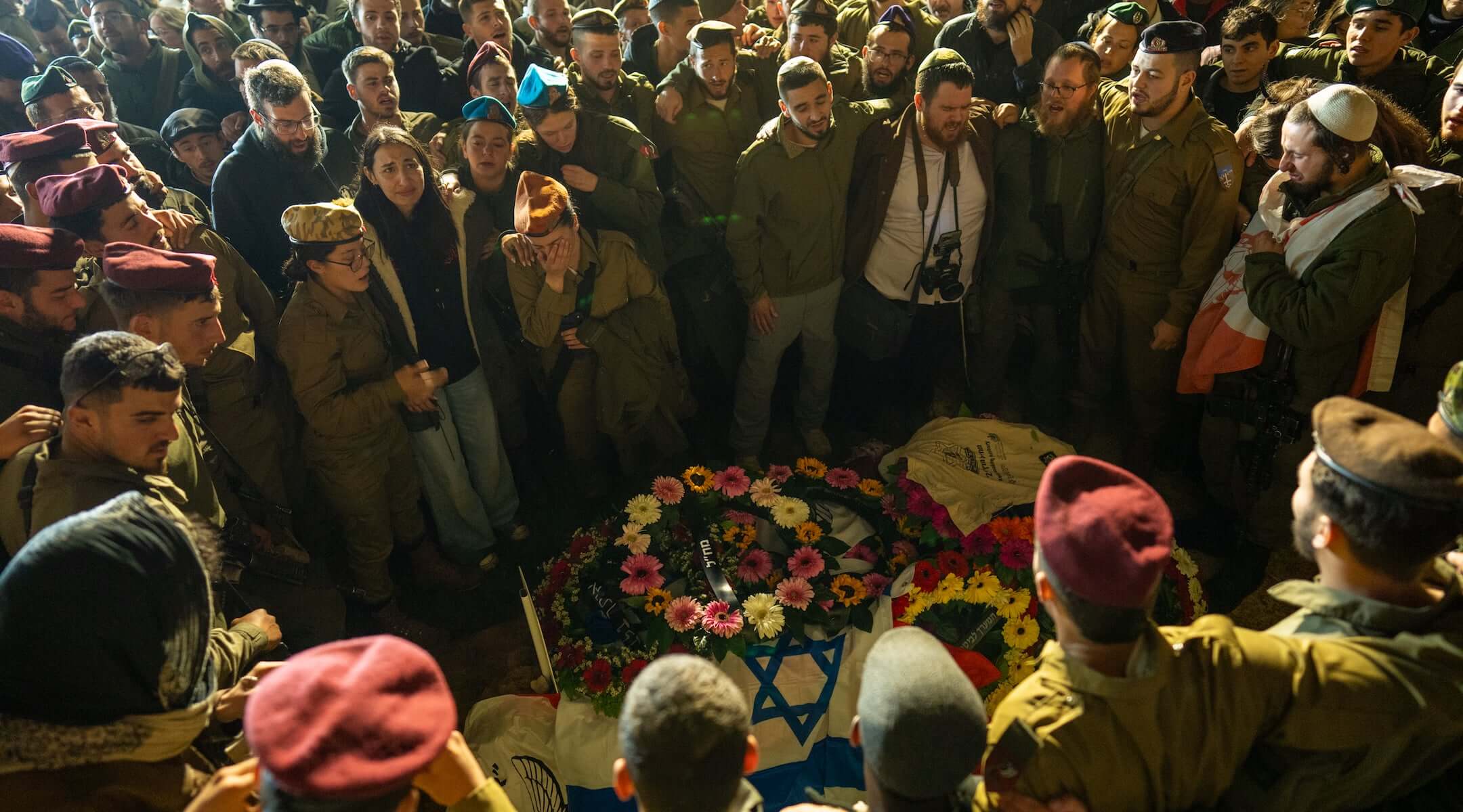 Israeli-American soldier Moshe Katz, killed in Lebanon rocket strike, laid to rest on Mt. Herzl<br><br>