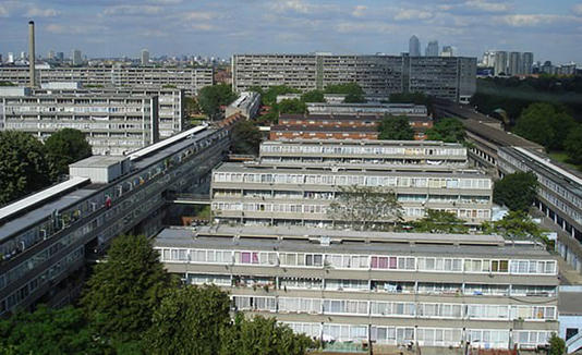 The estate housed more than 10,000 people at its peak across 2,700 homes, and is set to be replaced with more than 4,000 new dwellings