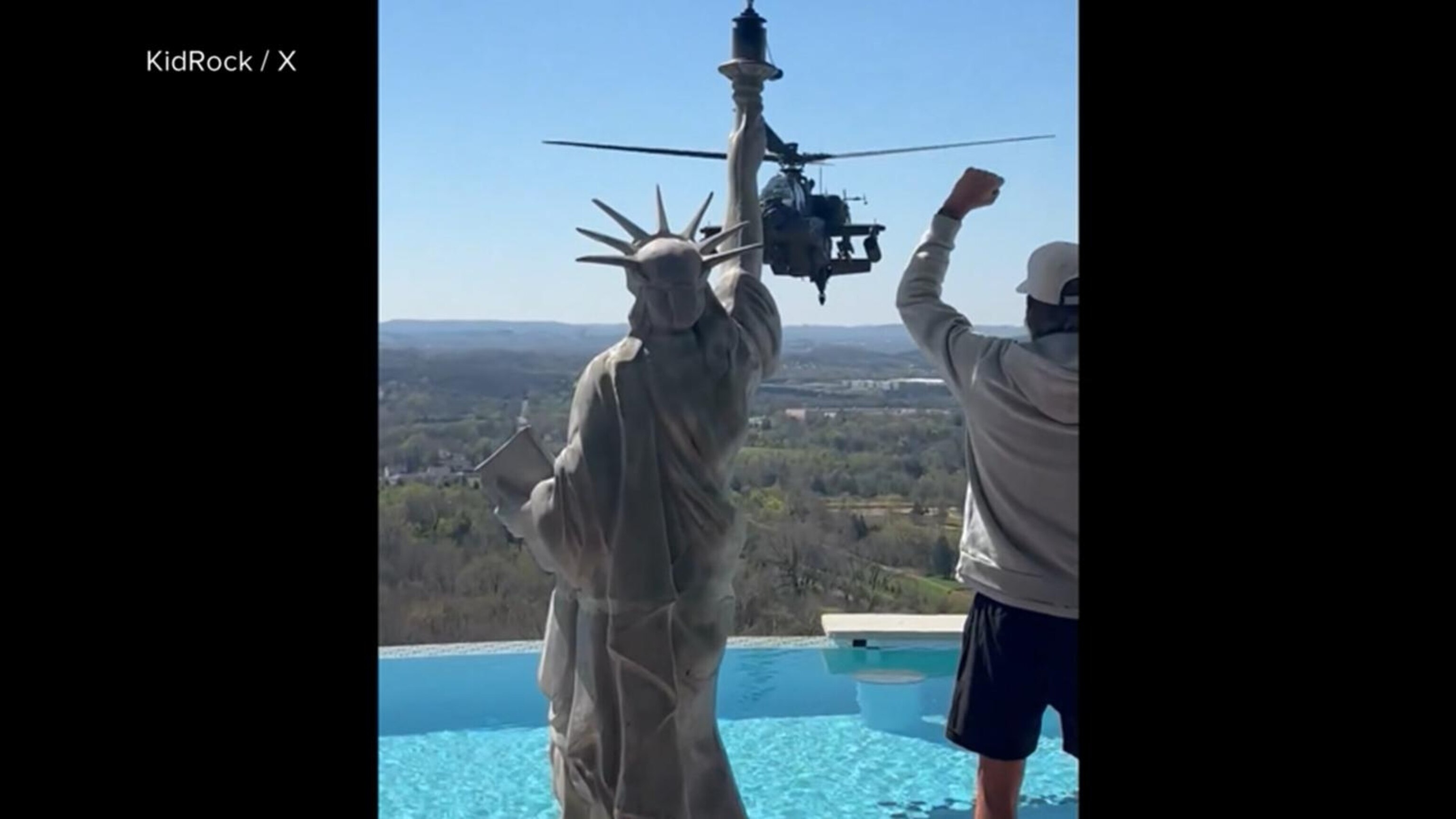 Army probes flyby at Kid Rock