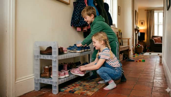 Shoe rack options for practical and neat home storage