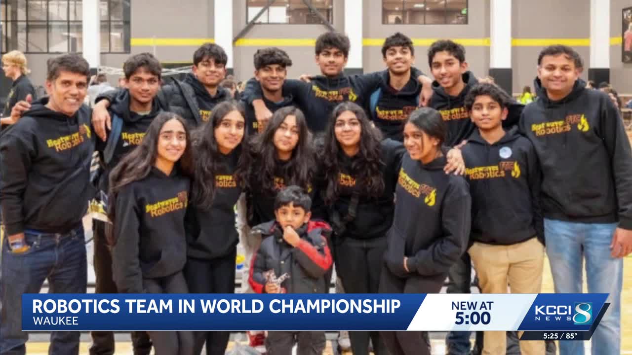 Waukee students qualify for world robotics championship