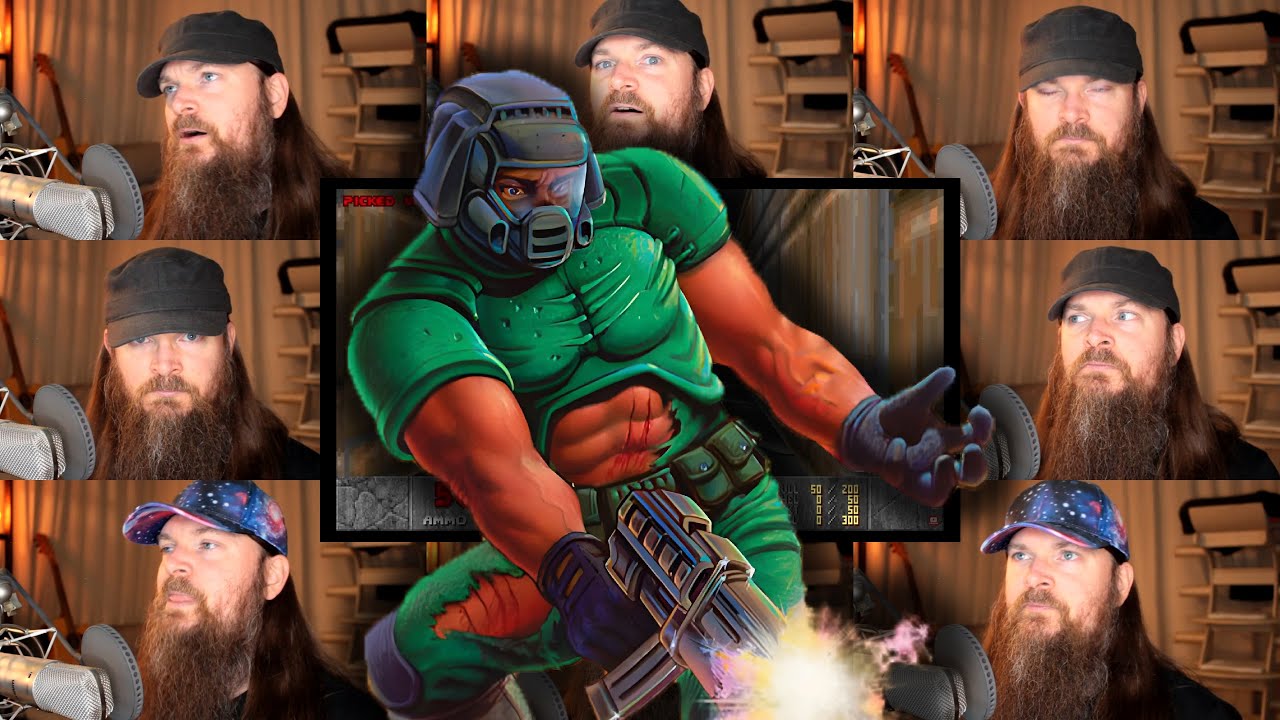 DOOM theme acapella & beatbox cover – E1M1 'At Doom's Gate' (one man band!)