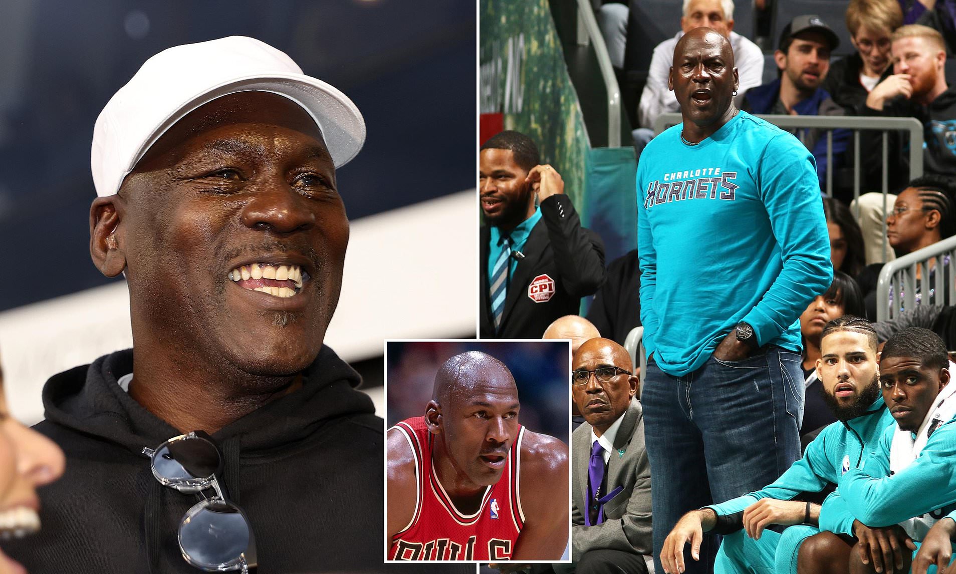 Jordan says fame pushed him from NBA