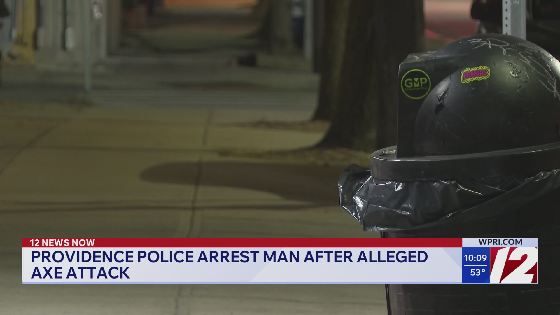 Police: Man arrested after Providence axe attack