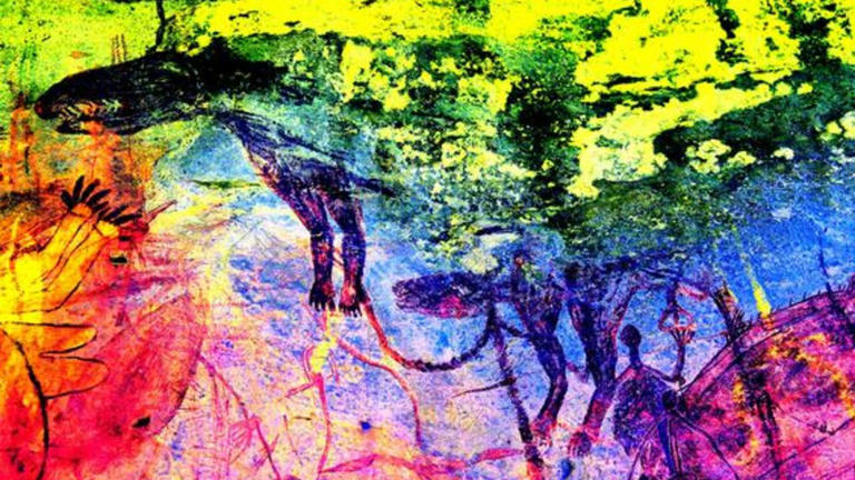 Tasmanian tigers and devils discovered in Indigenous rock art in Australia