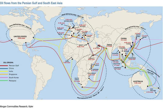 Map shows when 'most deliveries' of Gulf Oil will stop across the world