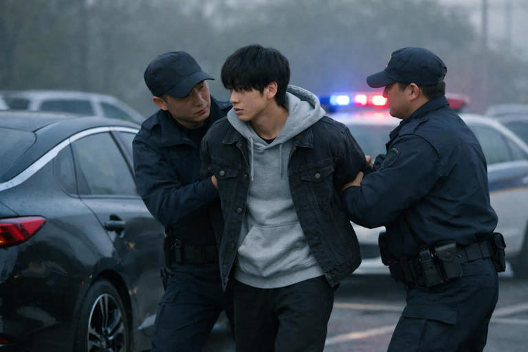 K5 훔쳐 무면허로 몰다 경찰차 들이받은 16세 남