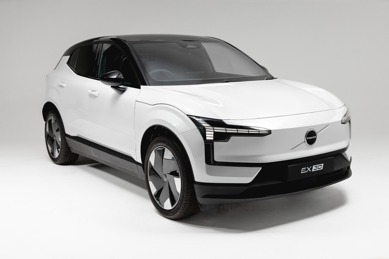 The Volvo EX30 has been transformed into a van!