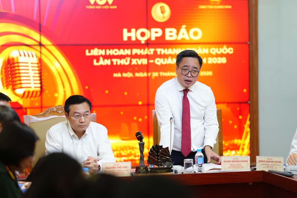 Podcast trở thành điểm nhấn tại Liên hoan Phát thanh toàn quốc 2026