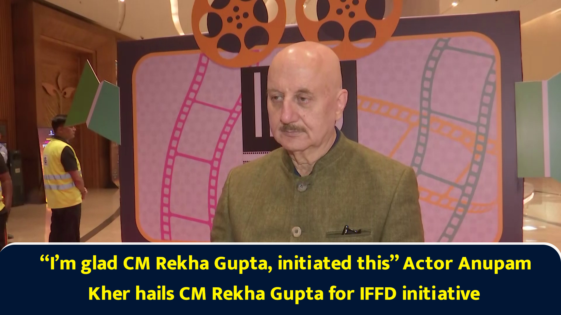 “I’m glad CM Rekha Gupta initiated this” actor Anupam Kher hails CM ...