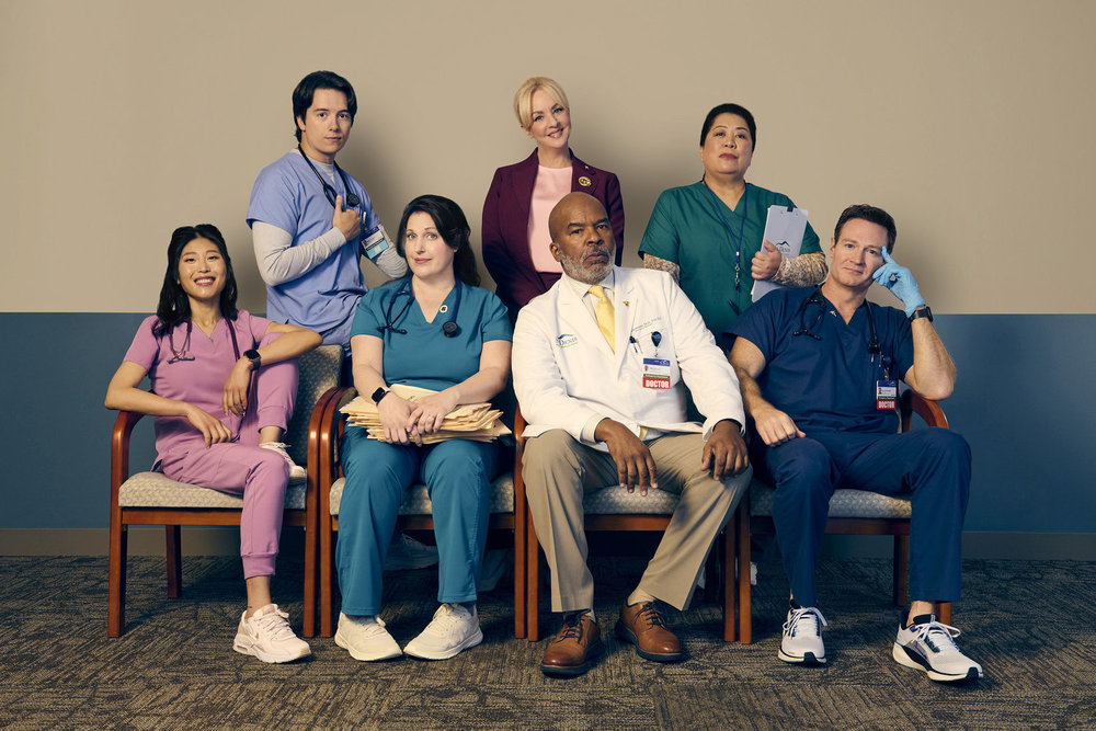 St. Denis Medical stars break their silence on surprise kiss ahead of ...