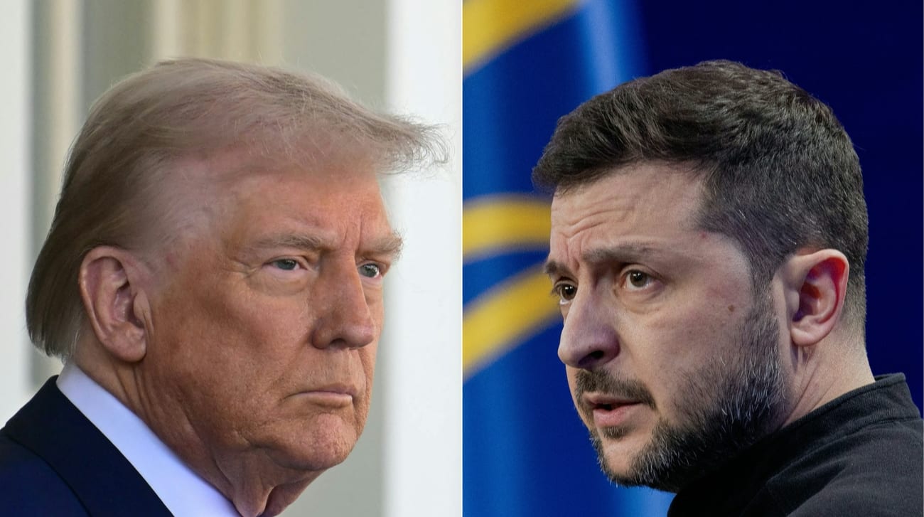 Zelenskyy about Trump: He sees no way to stop Putin other than Ukrainian troop withdrawal from Donetsk Oblast<br>