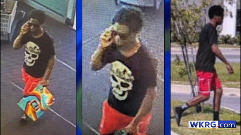 Mobile police seek man accused of robbing two stores, biting employee ...