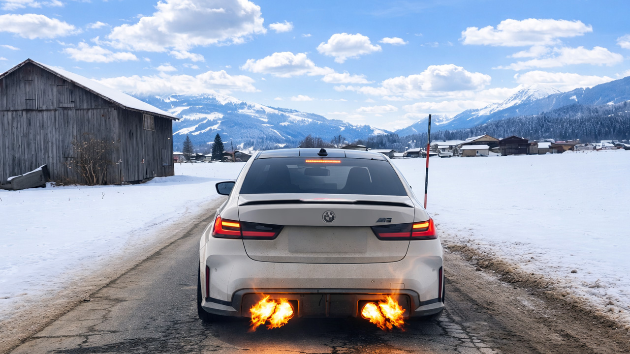 BMW M3 exhaust upgrade sound and power