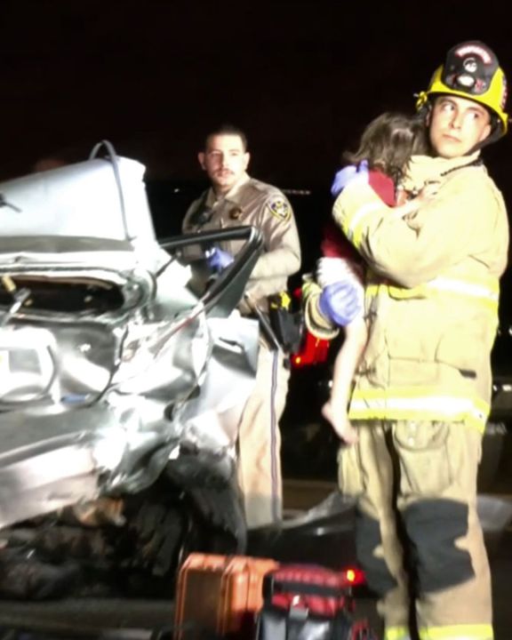 3-month-old killed, several injured in crash on Southern California interstate<br>