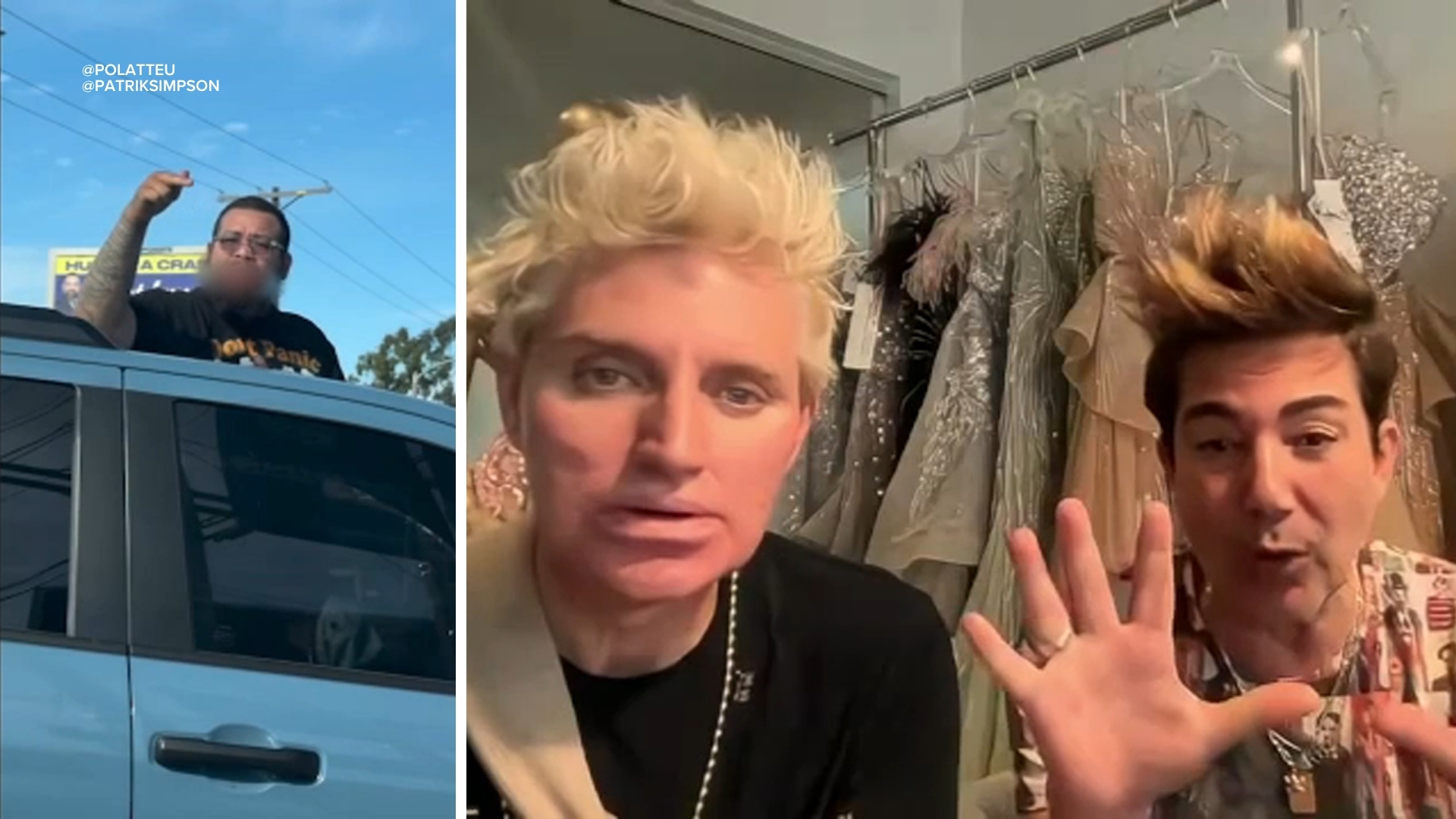 Reality TV stars targeted in road rage incident caught on video in ...