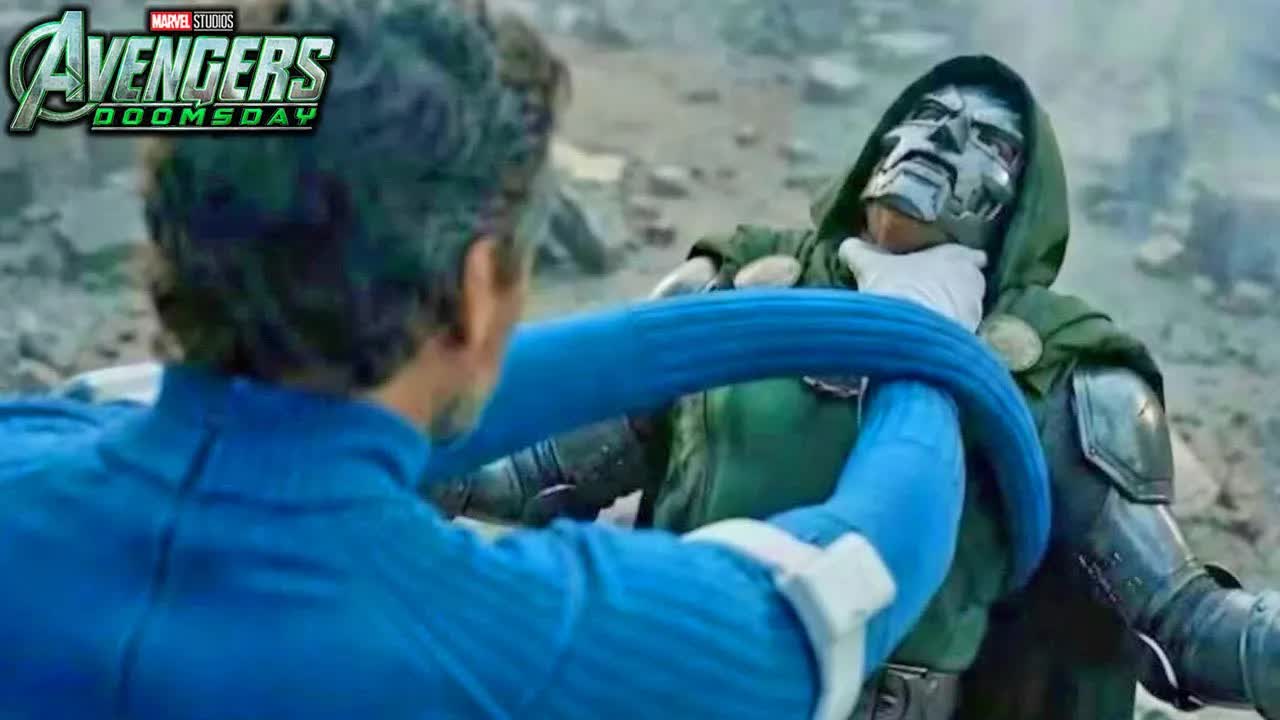 New DOOM vs Reed Richards Avengers Doomsday details! Scarlet Witch ...