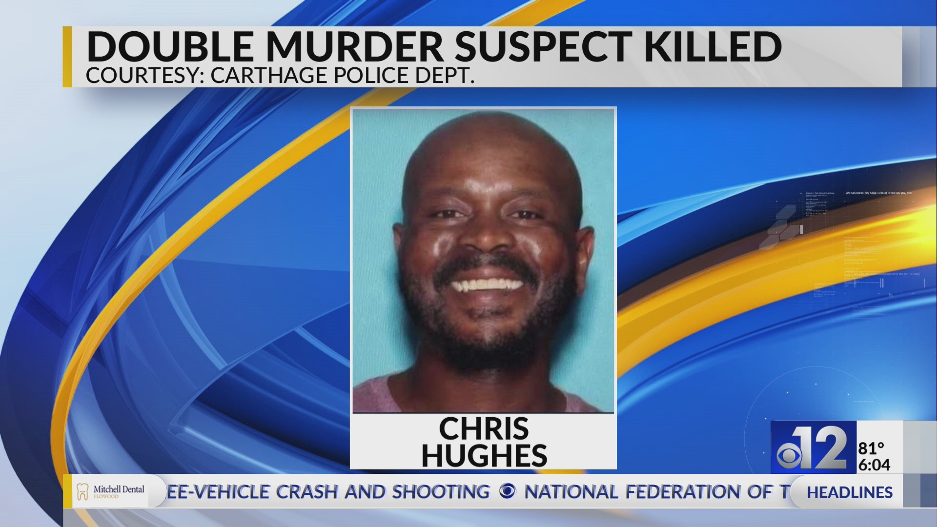 Mississippi double homicide suspect killed by homeowner: authorities