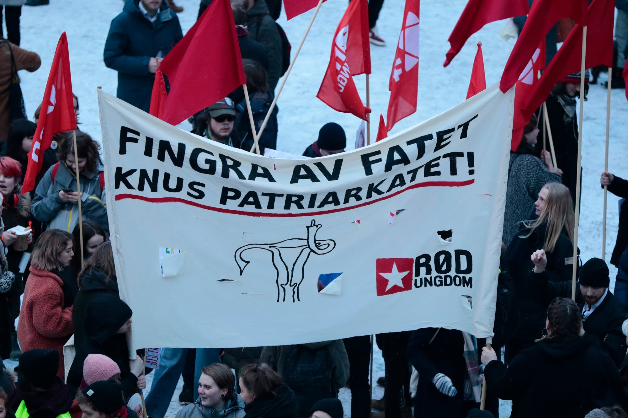 Rød Ungdom vil vurdere «folkemilits» – Rødt tar avstand