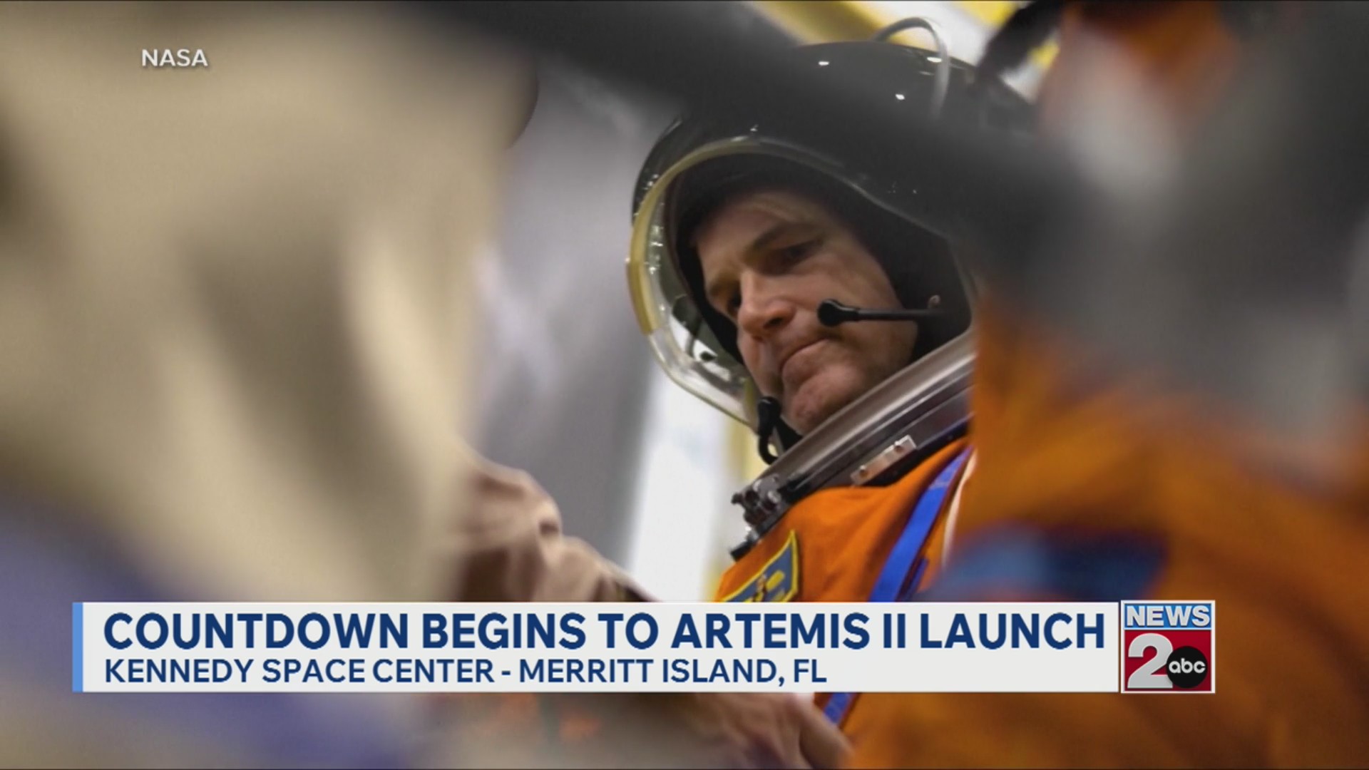 Countdown begins to Artemis II launch