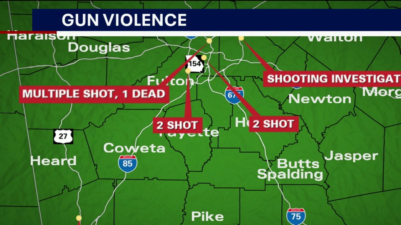 Multiple dead, several injured in rash of metro Atlanta shootings