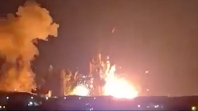 Trump unleashes 2,000lb bunker buster bombs on Iran ammunition depot
