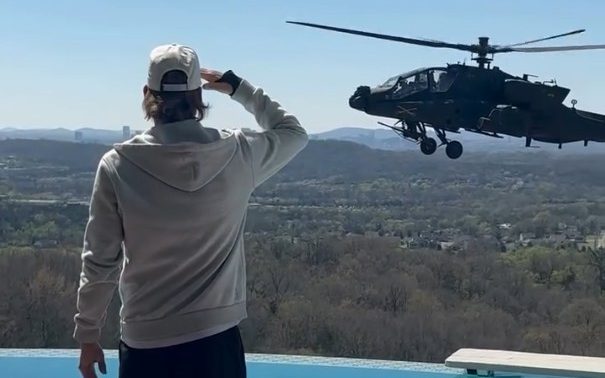 US Army investigates Apache helicopters hovering over Kid Rock’s mansion<br><br>