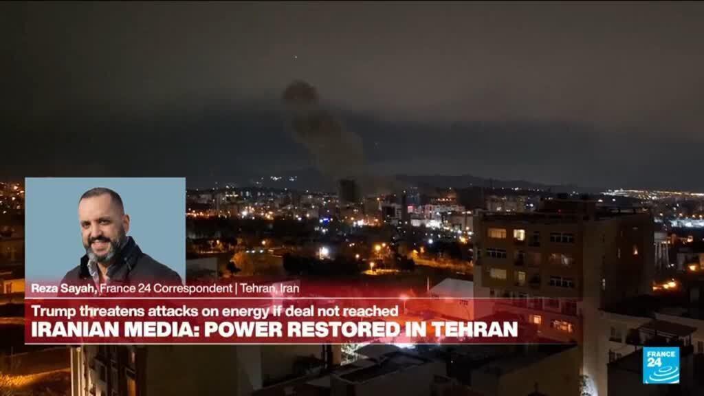 Multiple explosions, airstrikes knock out power in Tehran<br><br>