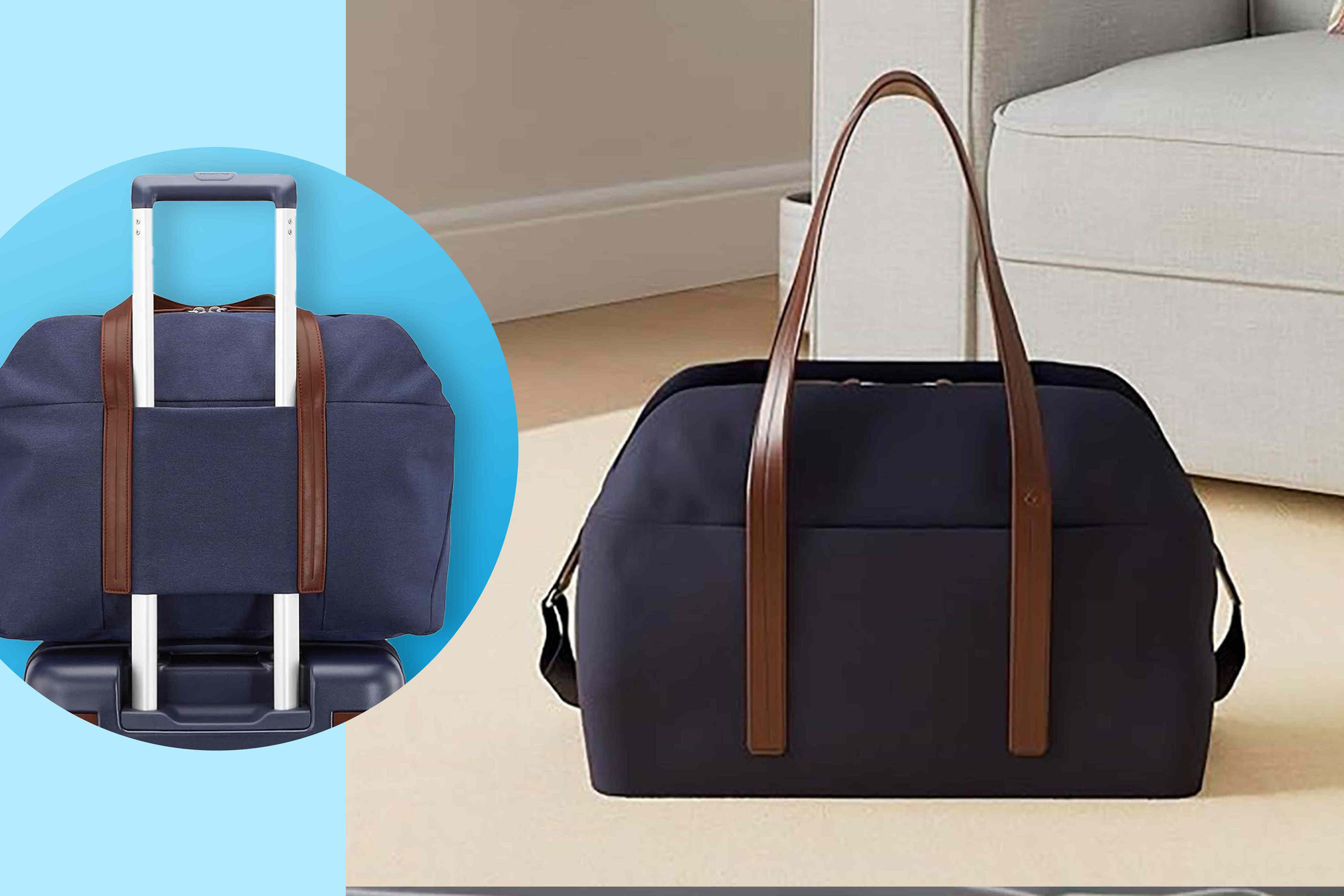 This well-designed weekender bag holds everything you need for long ...