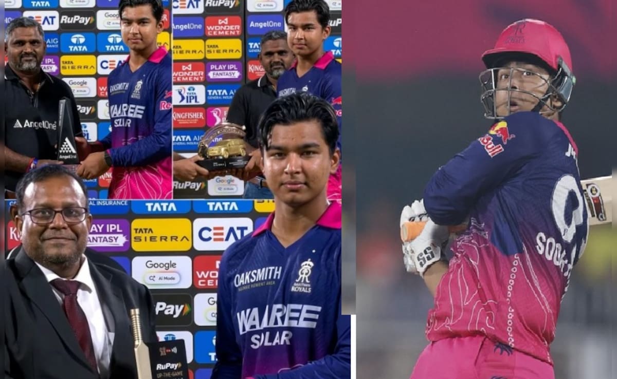 Image for वैभव सूर्यवंशी को नहीं मिला प्लेयर ऑफ द मैच? लेकिन फिर भी हुई पैसों की बारिश, मिले 3 अवार्ड