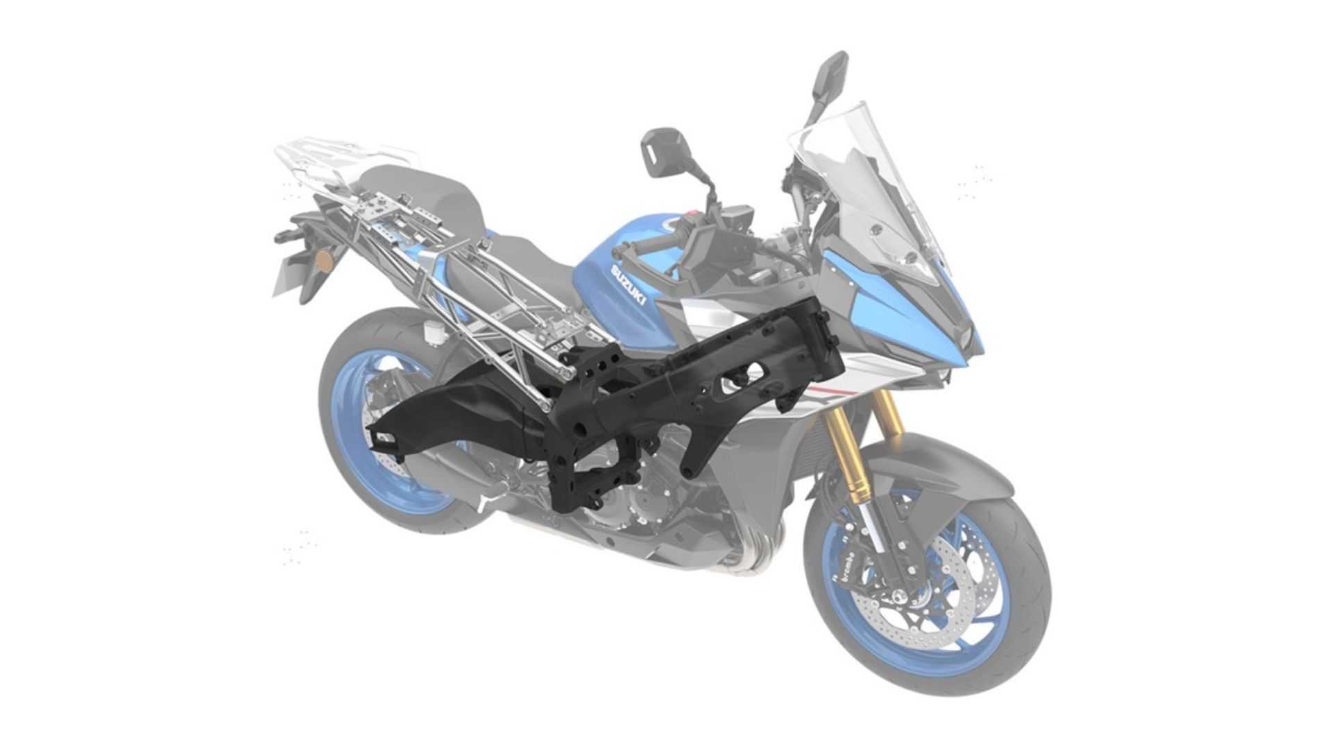 Suzuki GSX-S1000GX+ Chassis