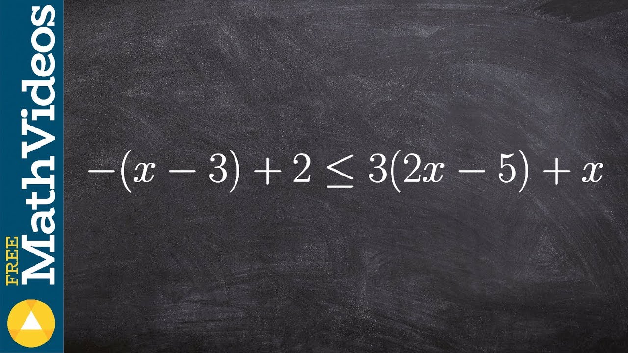 Solving and graphing an inequality when the solution point is a decimal