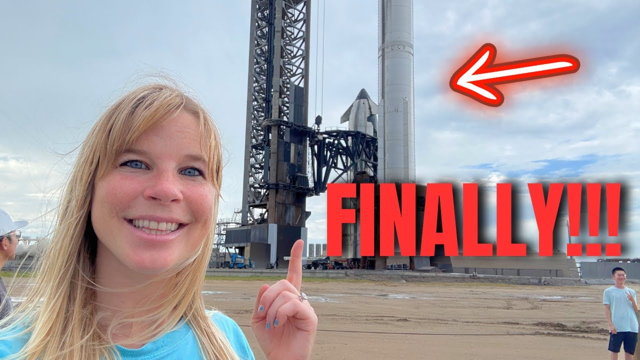 How she got this close to the world’s biggest rocket